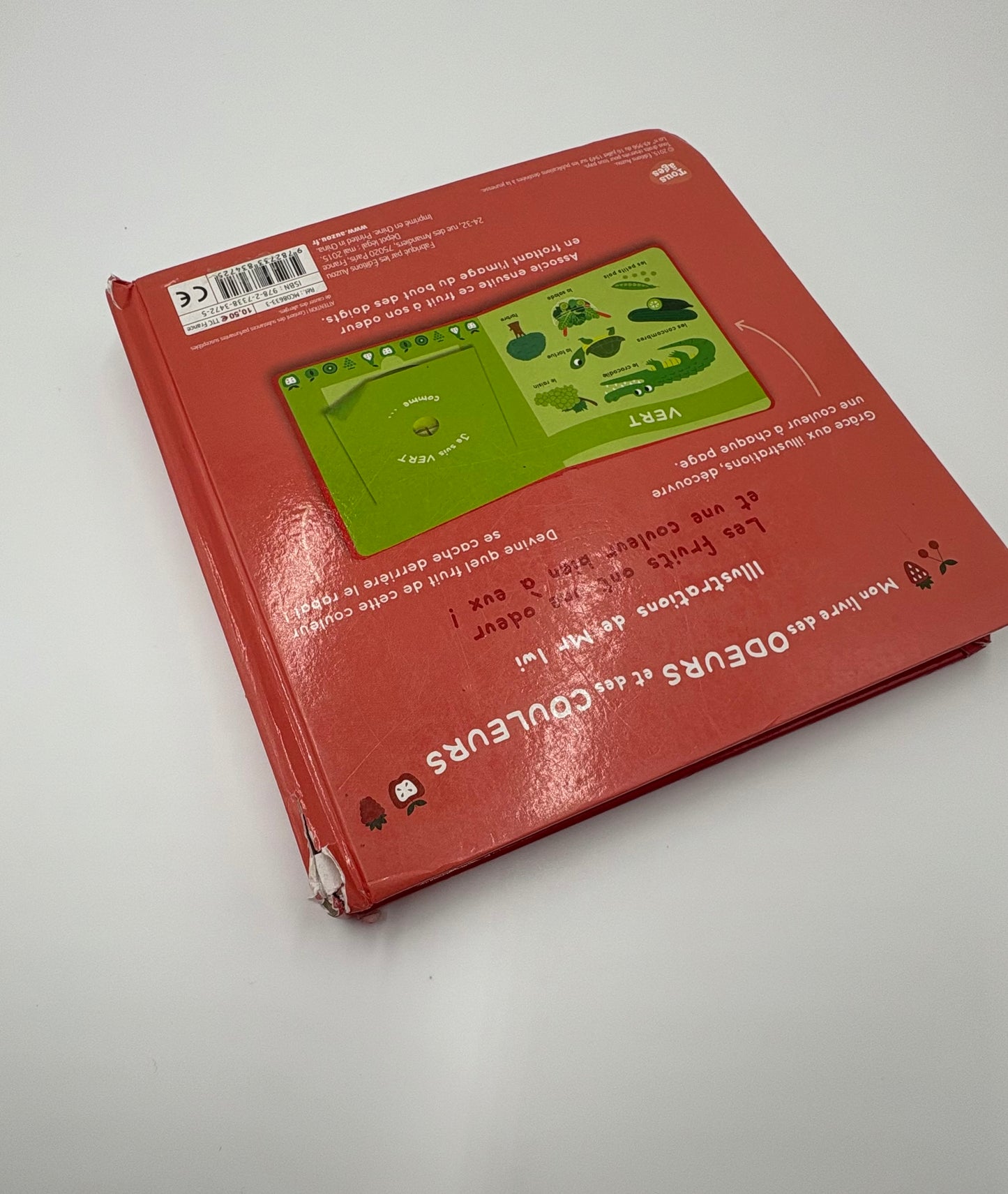 Livre des odeurs* À donner avec achat