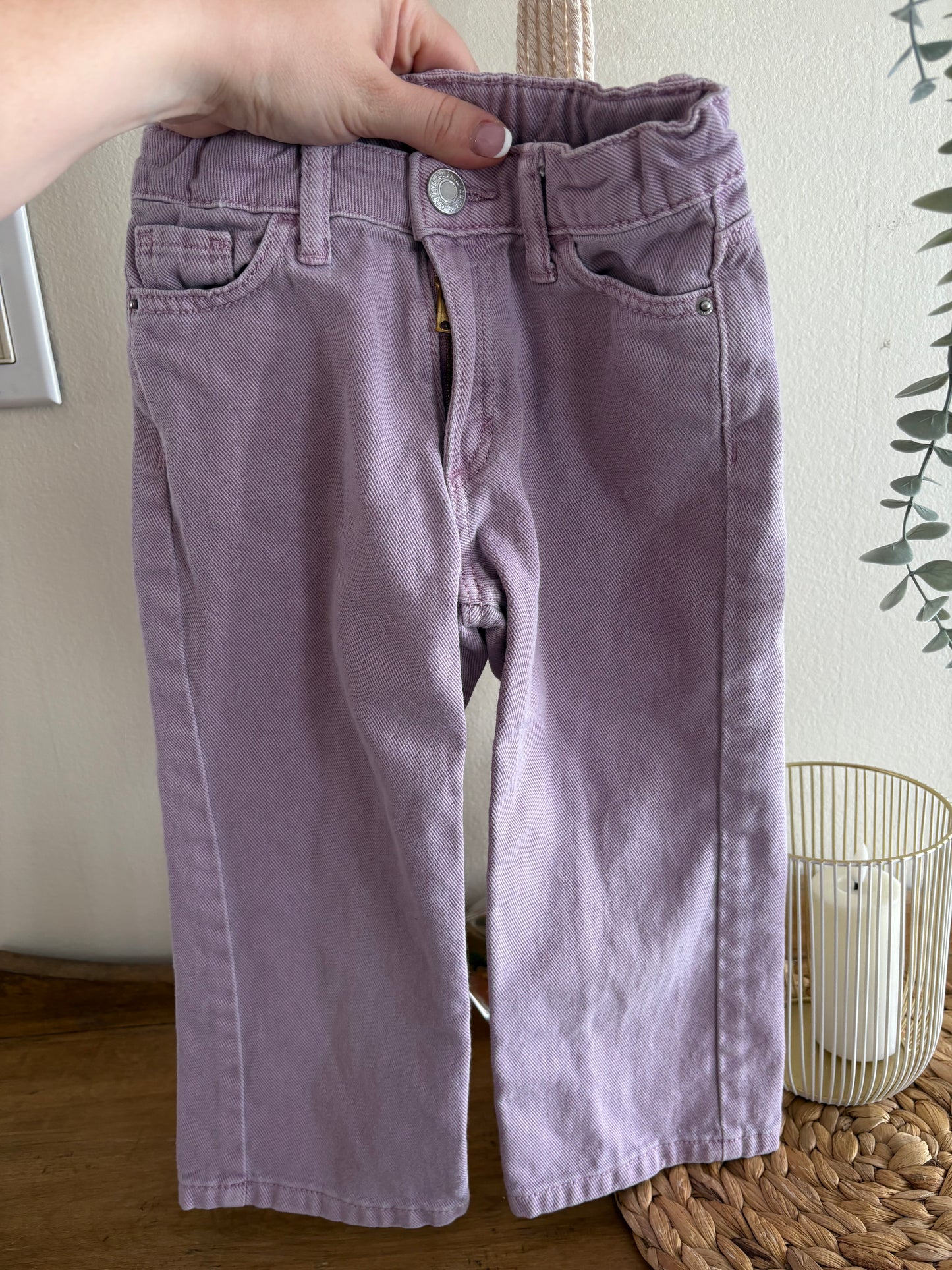 Pantalon jeans lilas 1 1/2-2ans