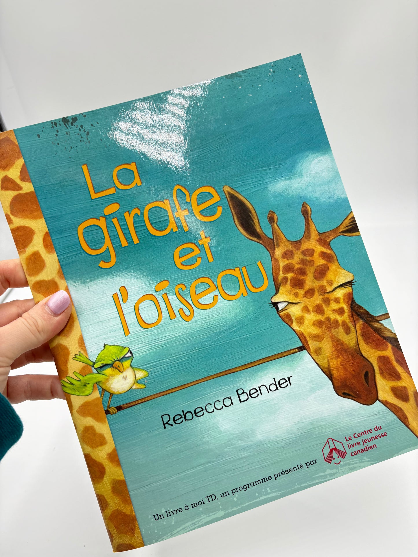 Livre la girafe