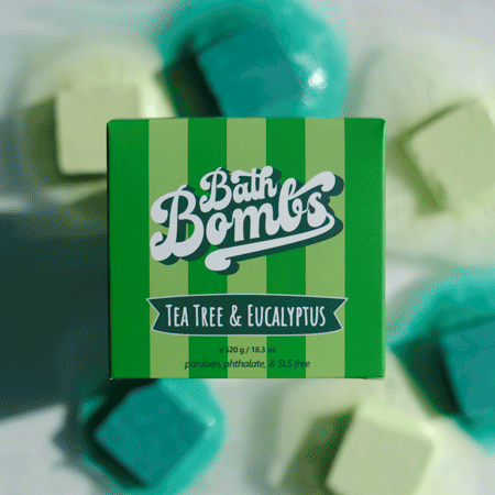 Bombes de bain Eucalyptus et Thé