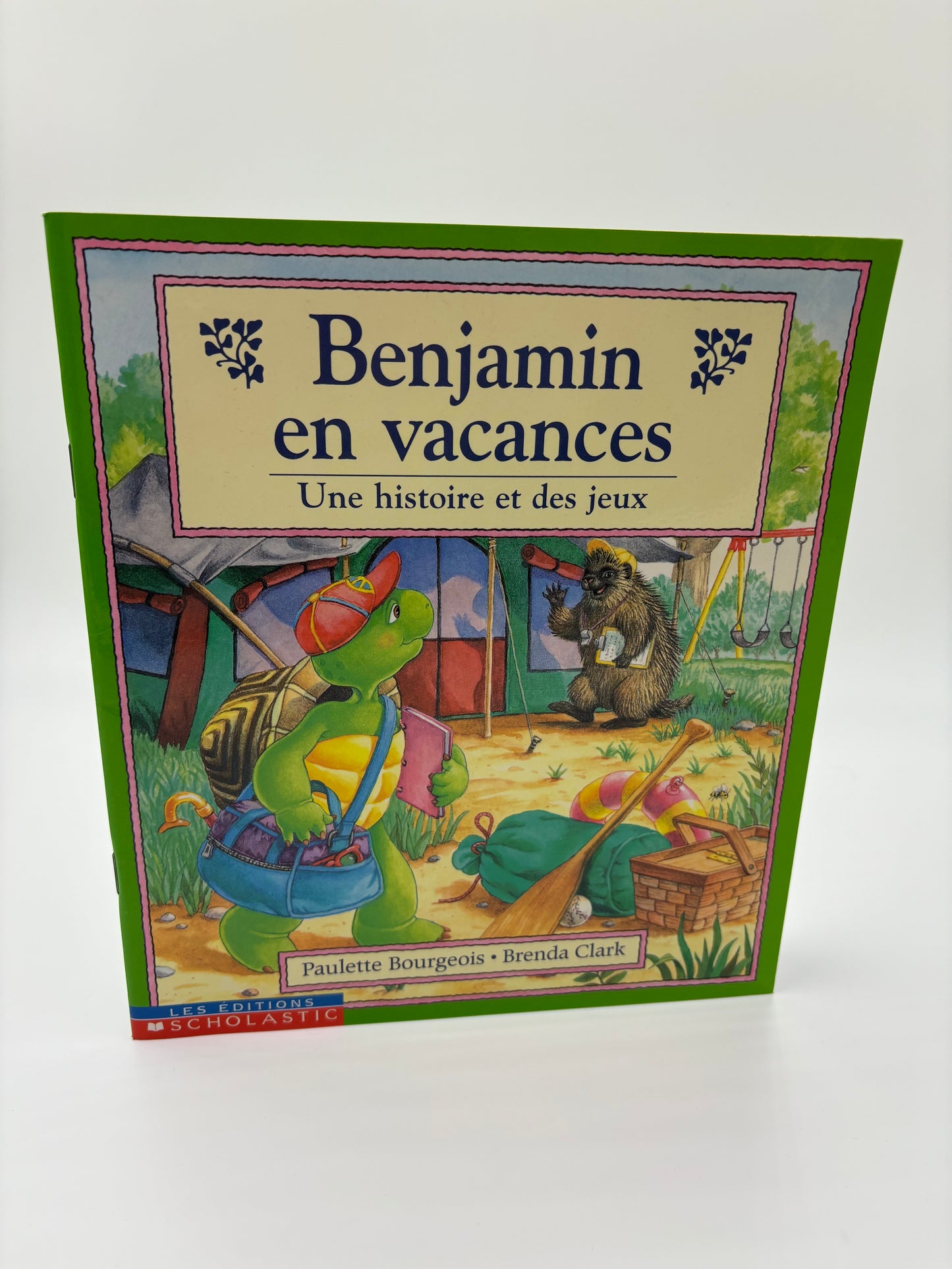 Livre Benjamin vacances