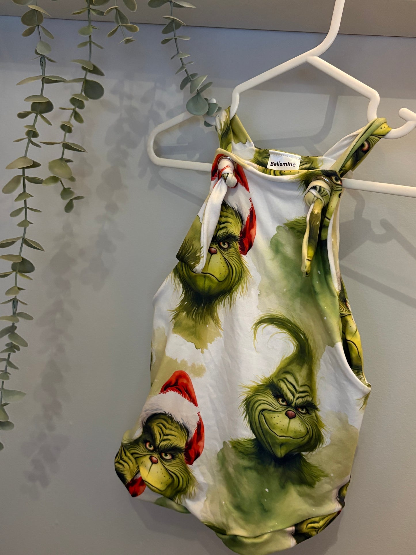 Salopette évolutive 6-18mois Grinch*NEUF