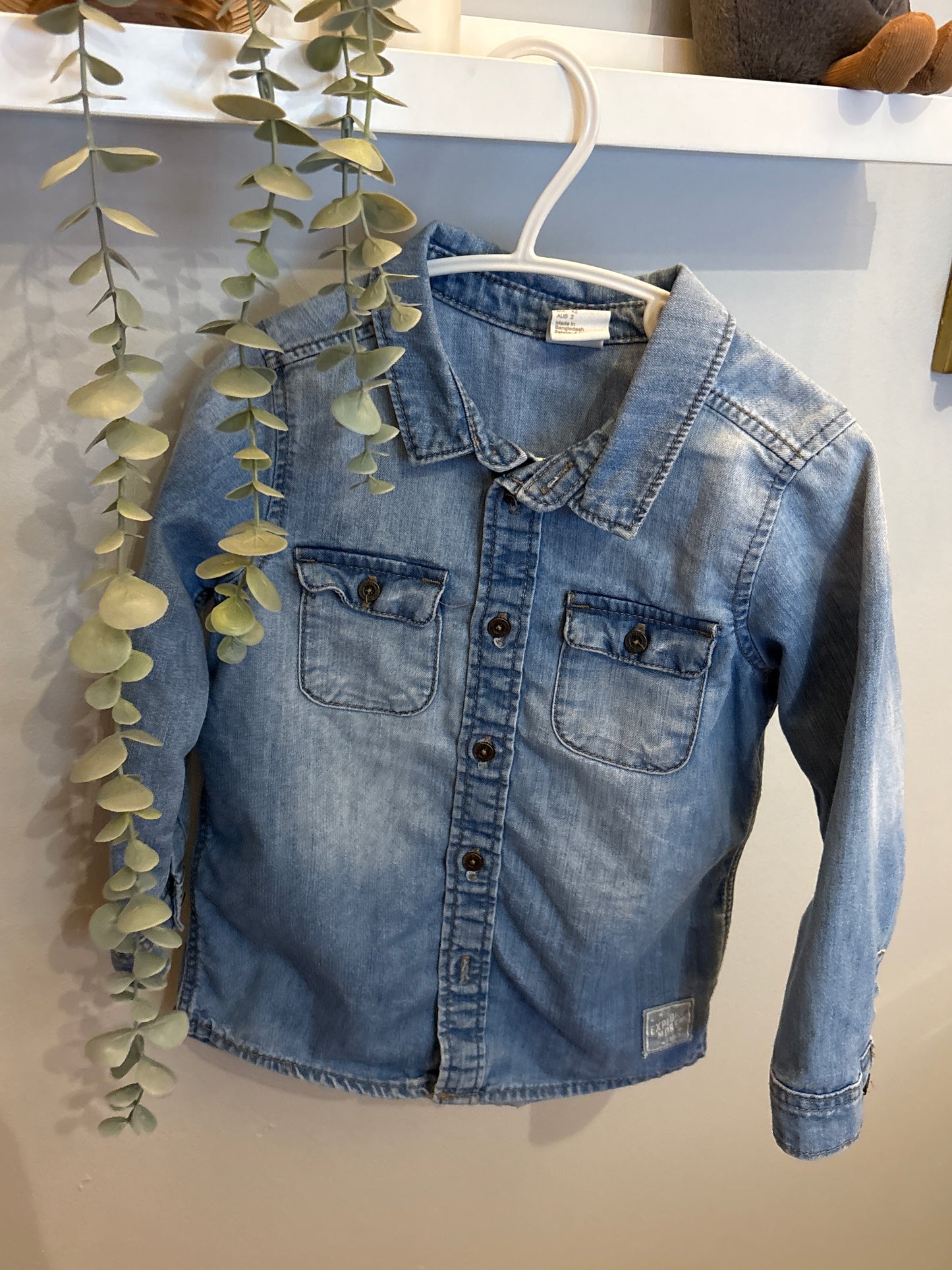 chemise 1 1/2-2ans