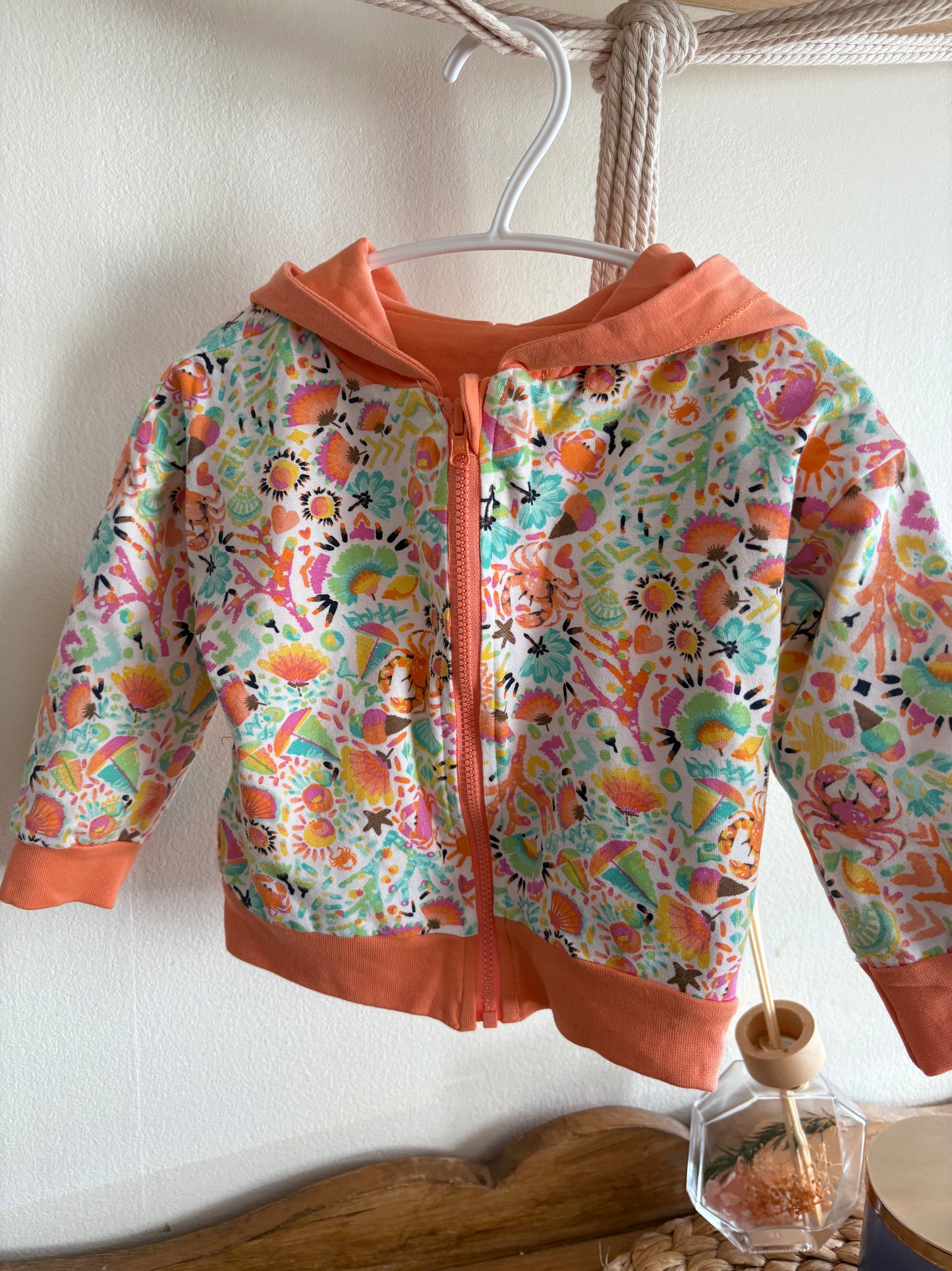 Veste environ 12m réversible