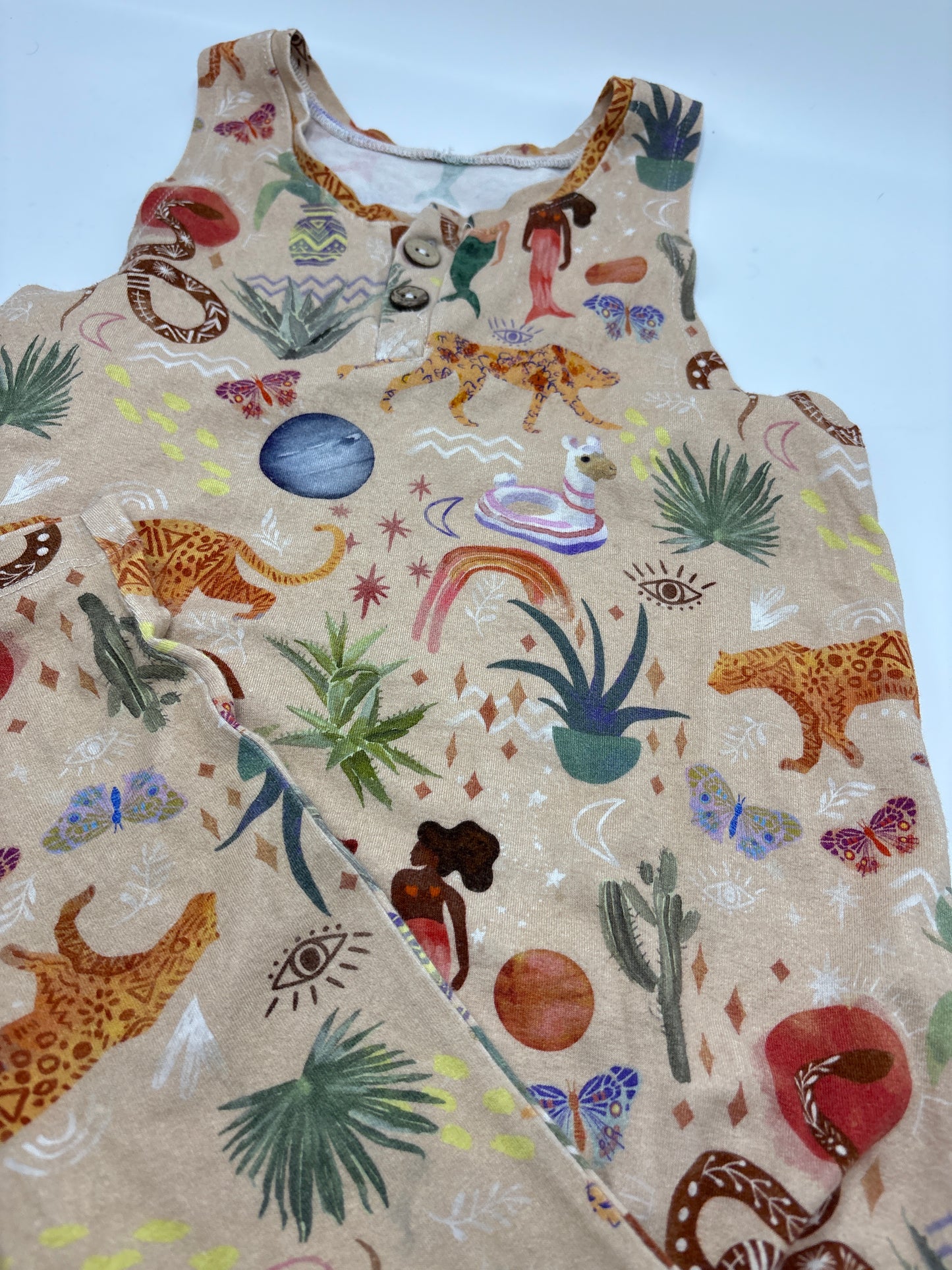 Romper Little yogi 5-7ans