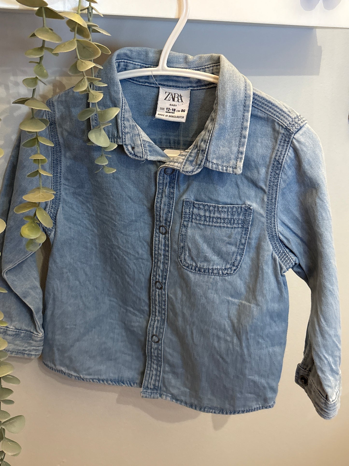 Chemise 12-18m