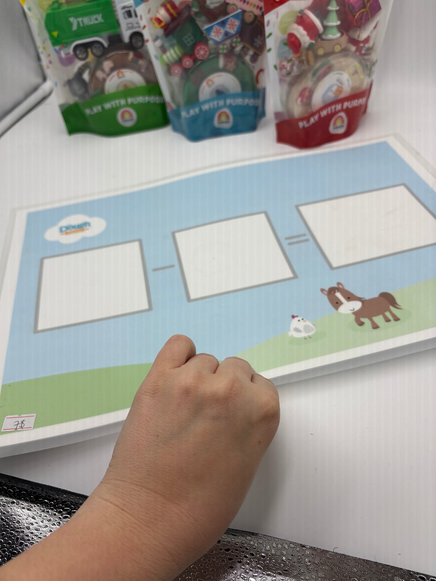 Napperon pâte a modeler neuf