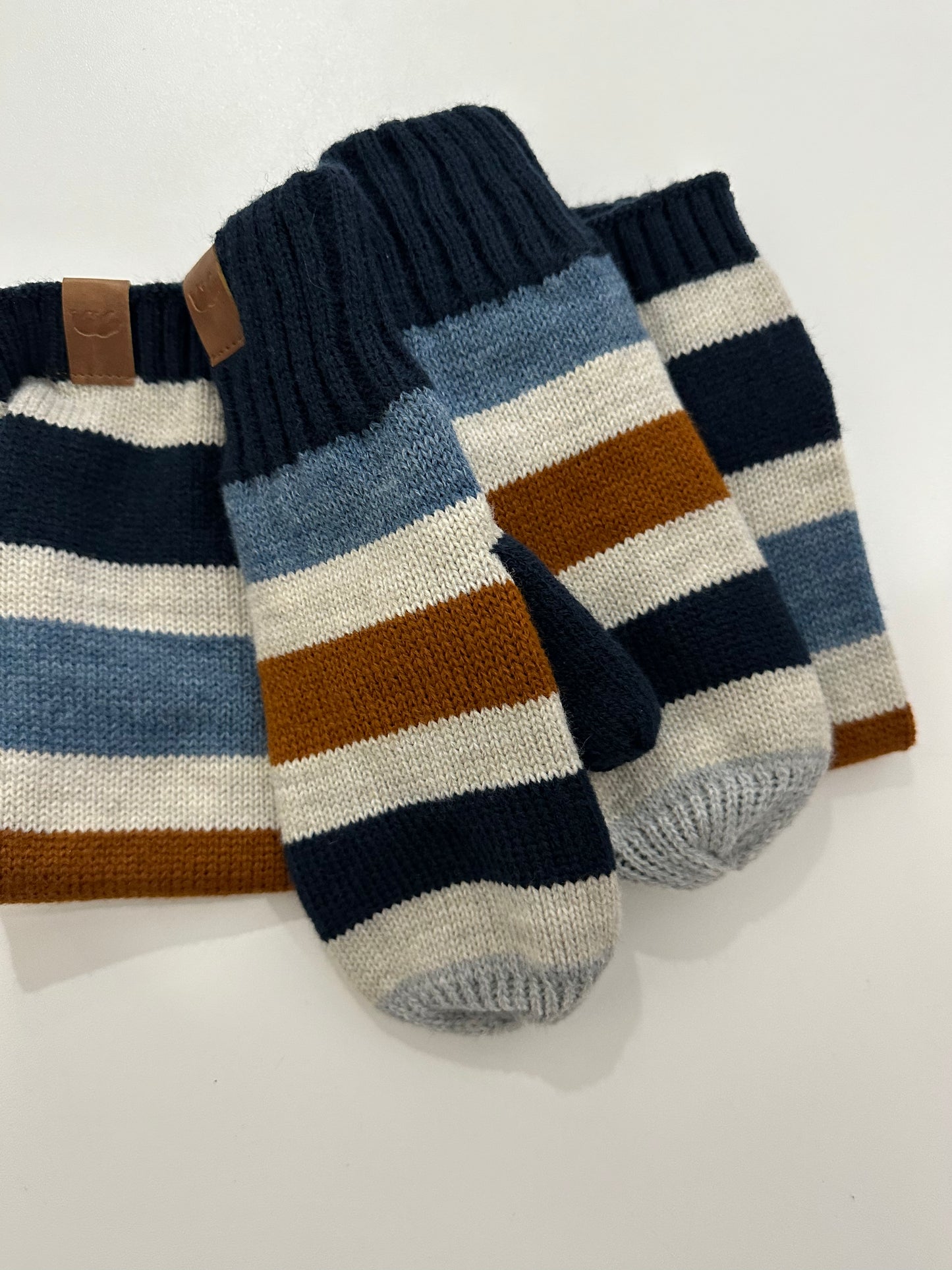 Ensemble mitaine cache-cou 7t