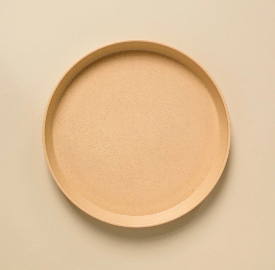 Assiete en paille de blé - Minika - Boutique friperie le placard de Jeanne et cie