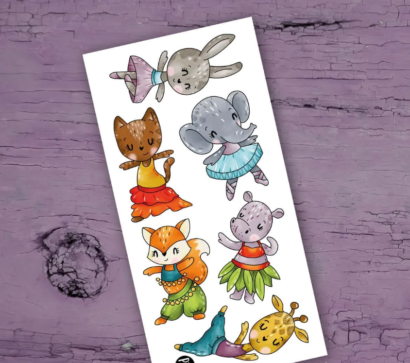 Tatouages temporaires Vive la danse Pico Tatoo