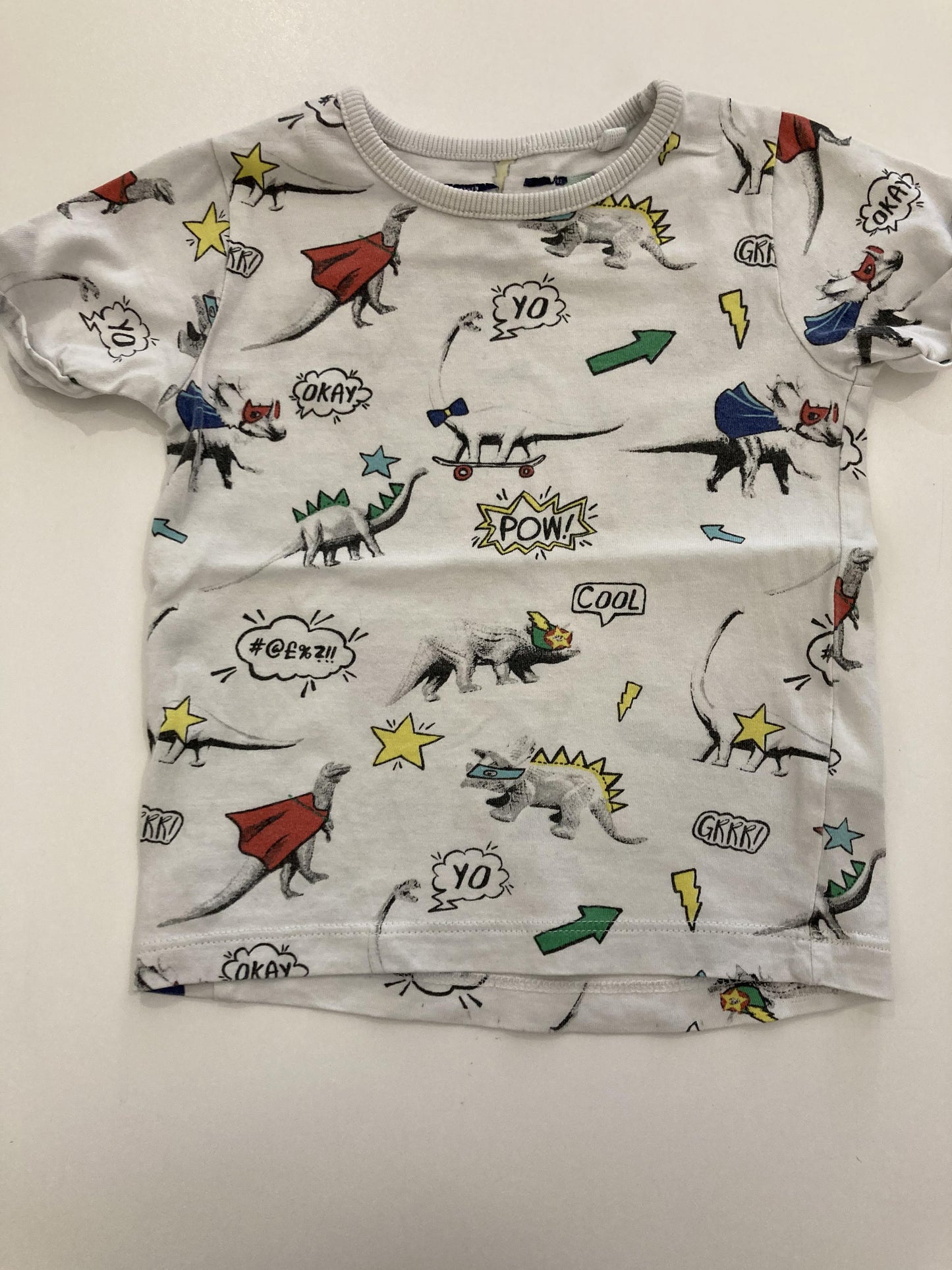 Chandail à manches courtes 12-18m - Boutique friperie le placard de Jeanne et cie