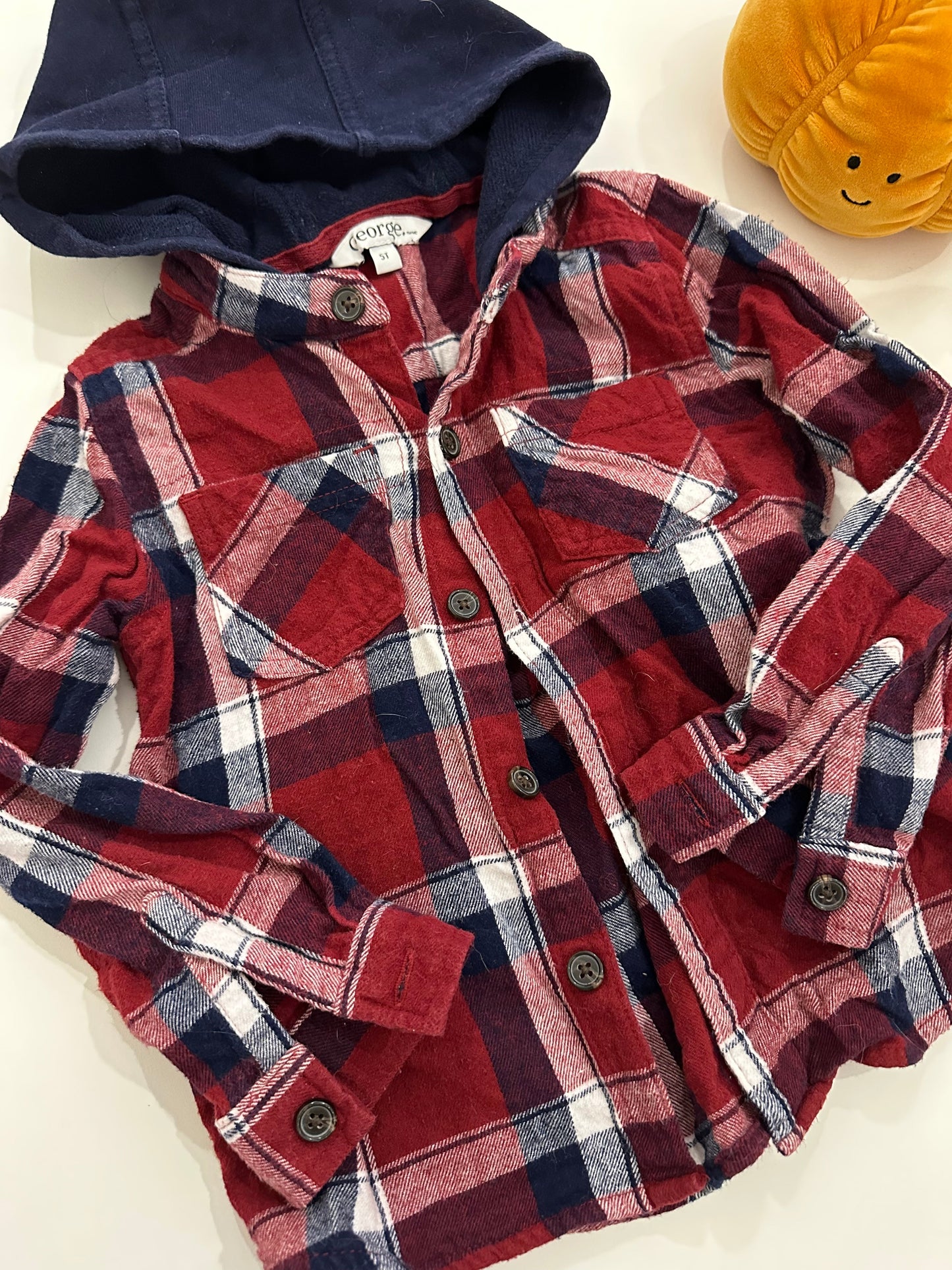 Chemise 5ans - Boutique friperie le placard de Jeanne et cie