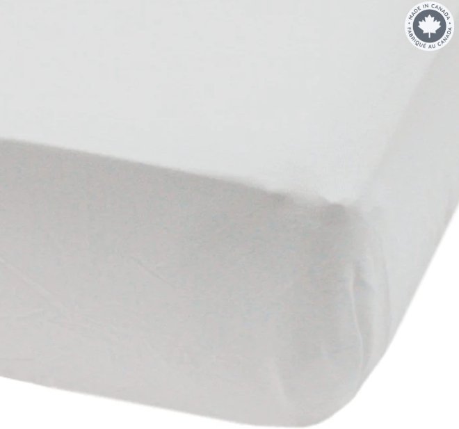 Drap contour lit bébé - souris - Boutique friperie le placard de Jeanne et cie