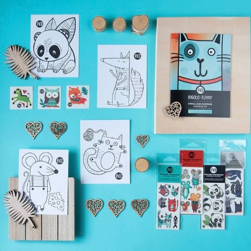 Ensemble surprise Rigolo Pico Tatoo - Boutique friperie le placard de Jeanne et cie