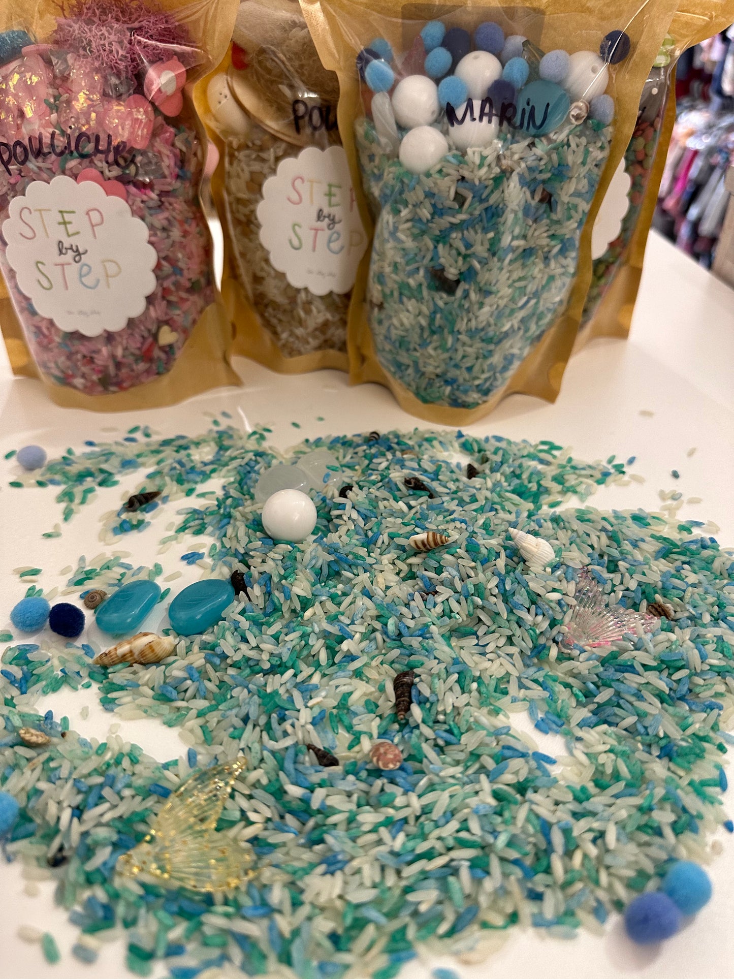 Sac ludique - jeu sensoriel