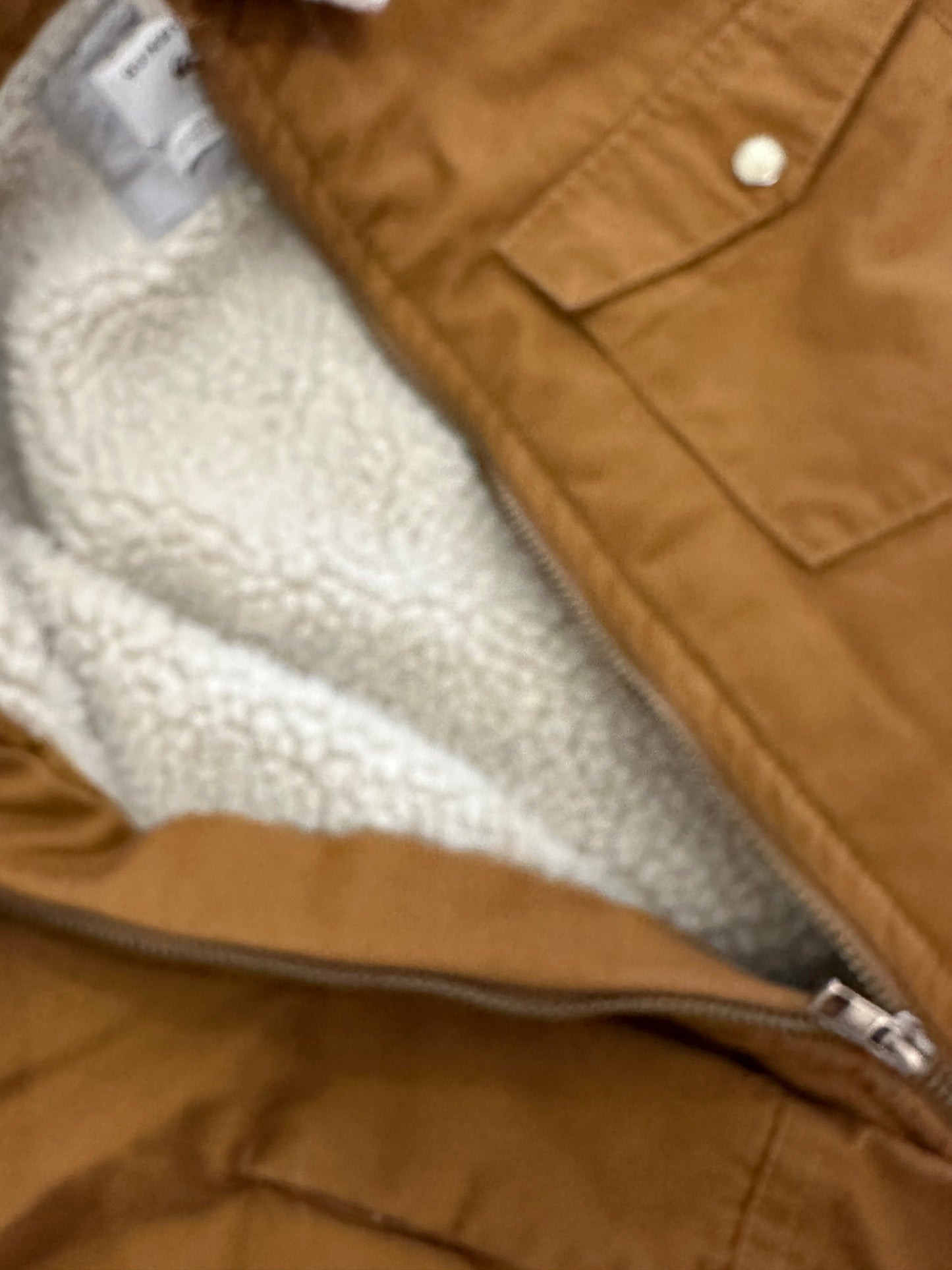 manteau veste doubee 8ans - Boutique friperie le placard de Jeanne et cie