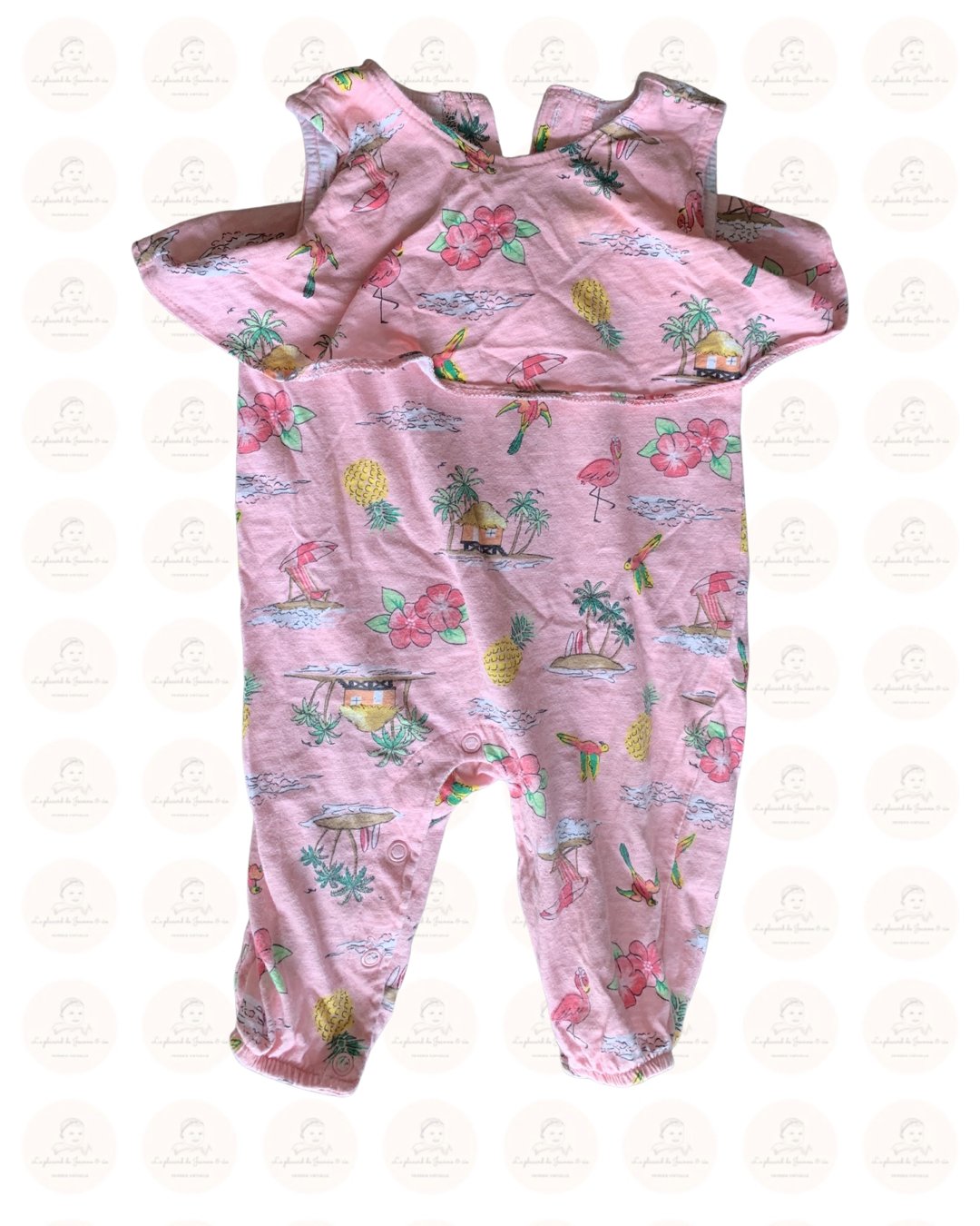Onepiece George 6-12m - Boutique friperie le placard de Jeanne et cie