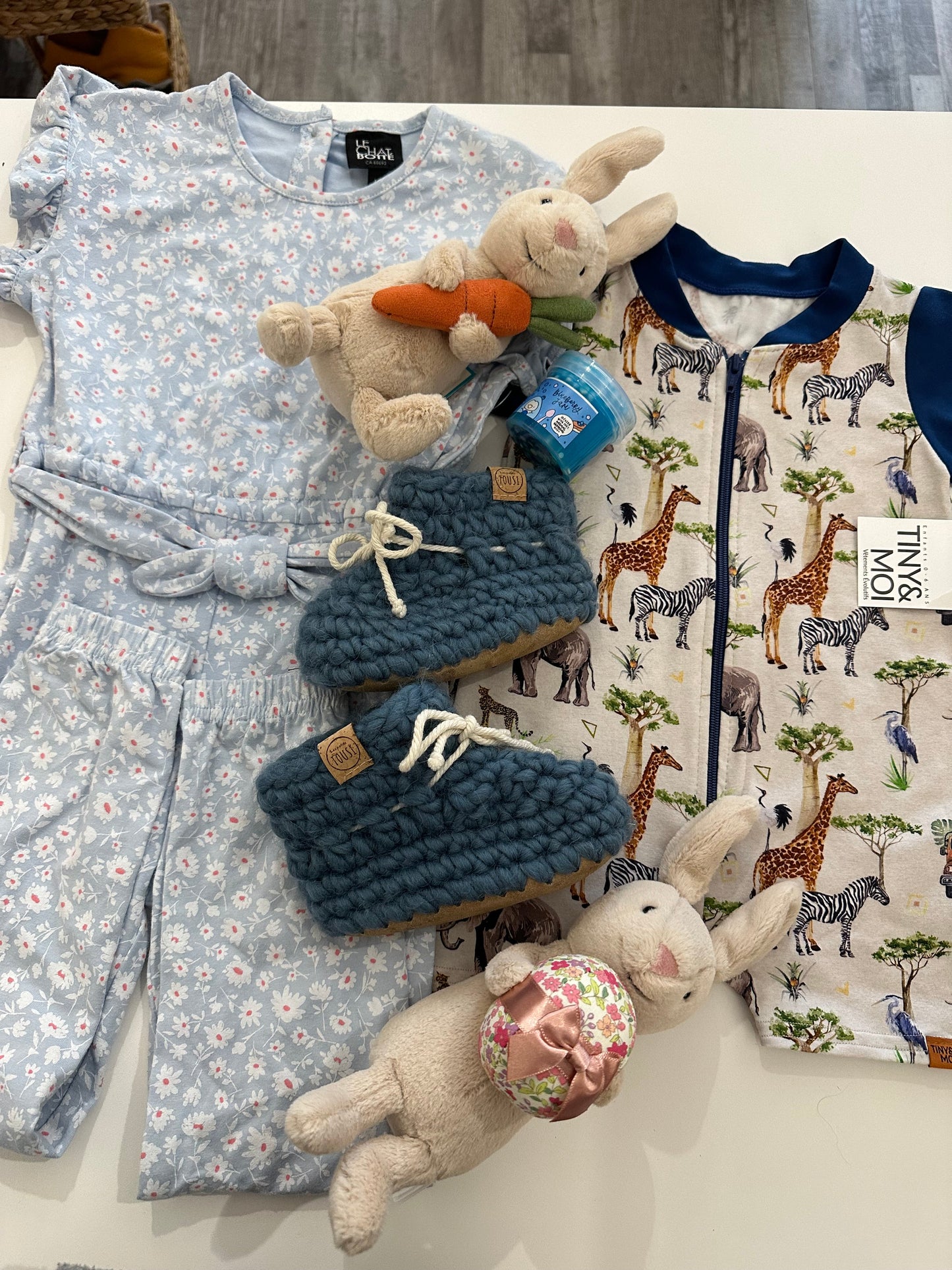 onepiece tiny et moi 0-12m - Boutique friperie le placard de Jeanne et cie