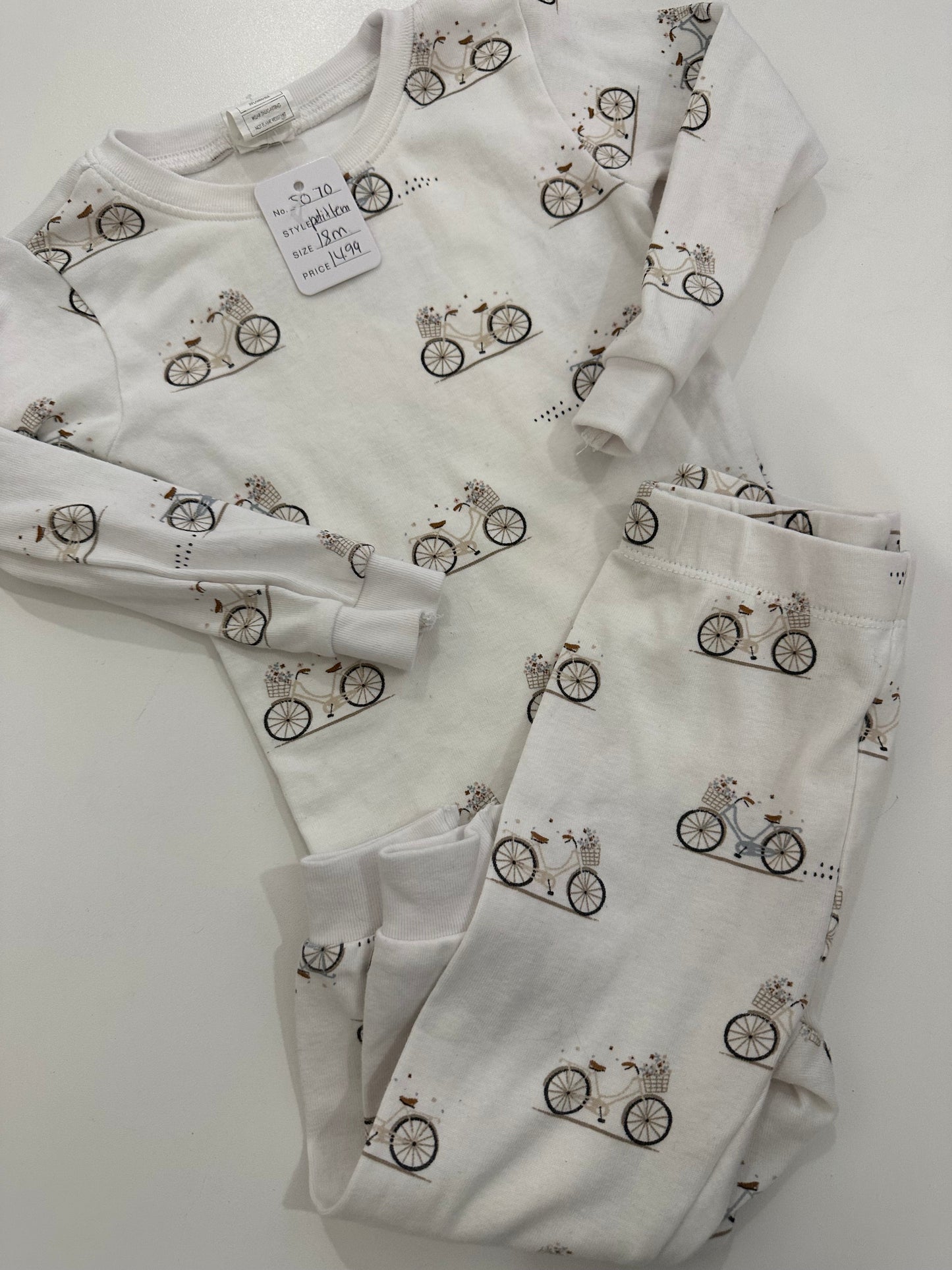 pyjama 18m - Boutique friperie le placard de Jeanne et cie