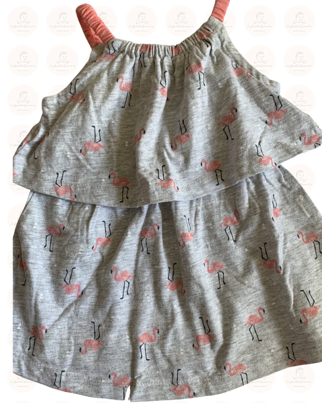 Robe tag 6-9m - Boutique friperie le placard de Jeanne et cie