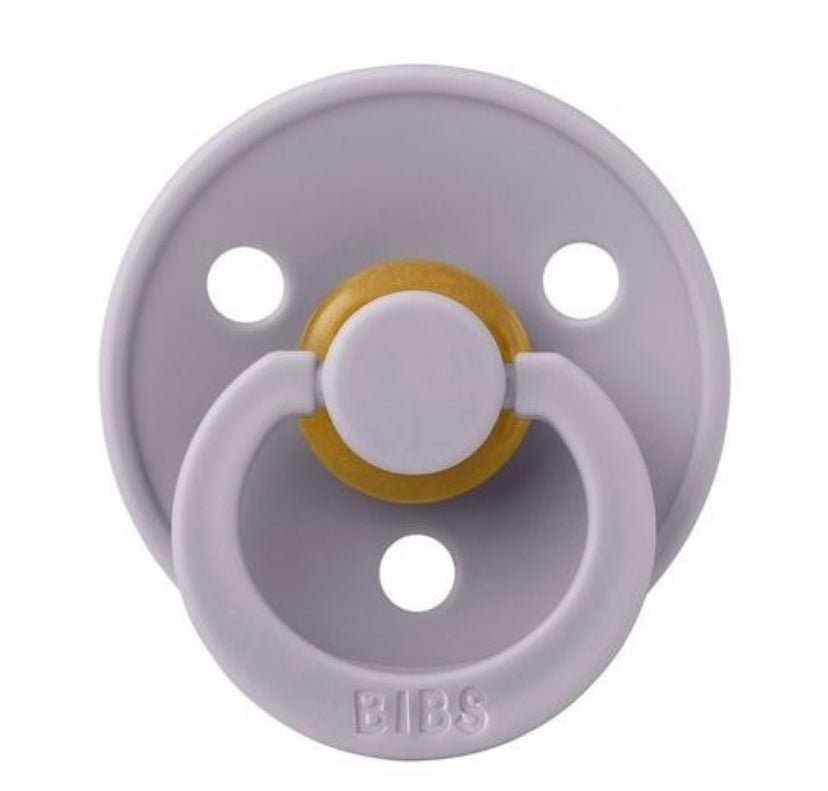 Suce Bibs latex ORTHODONTIQUE - Fossil grey - Boutique friperie le placard de Jeanne et cie