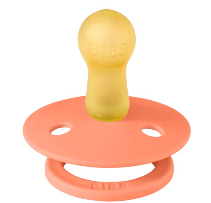 Suce BIBS latex - Papaya - Boutique friperie le placard de Jeanne et cie