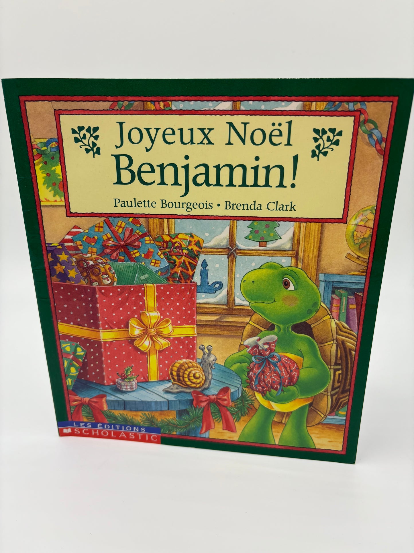 Livre joyeux noël Benjamin