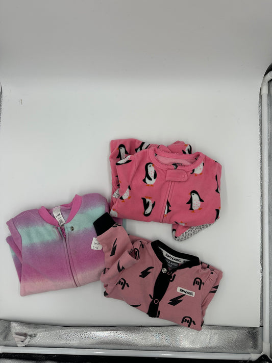 Lot pyjama 6-12m