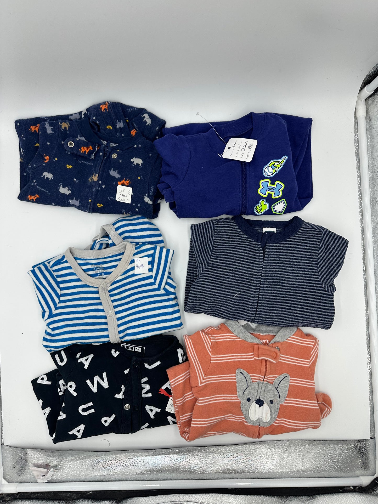 Lot pyjama 3-6m