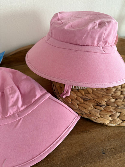 Chapeau rose aventure piscine *NEUF