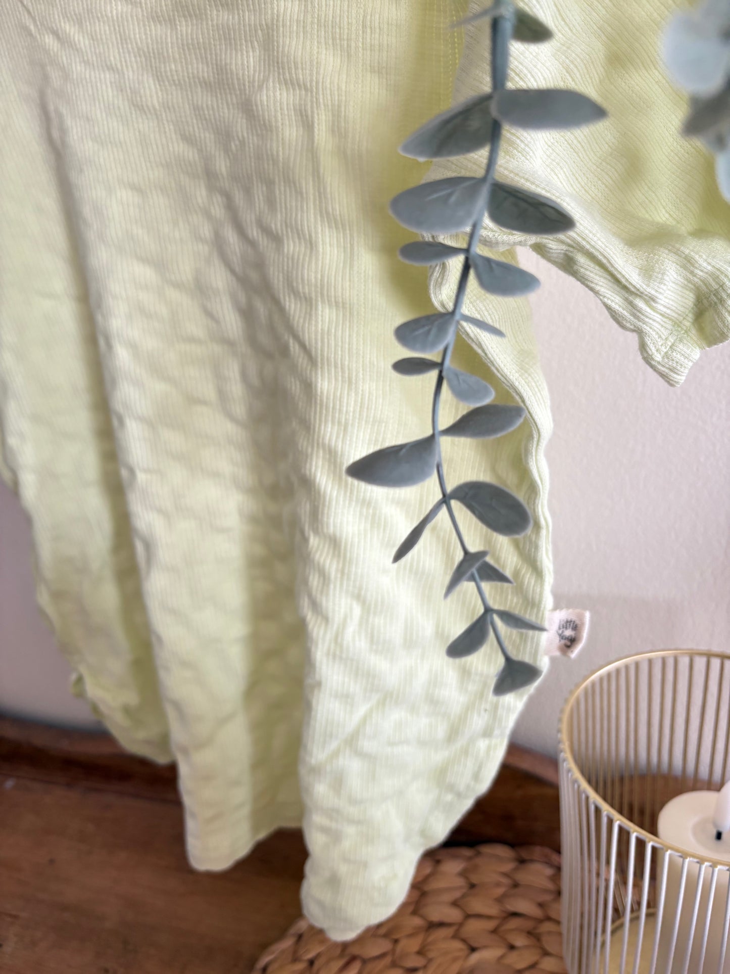 Chandail leger jaune/vert 3-5Ans