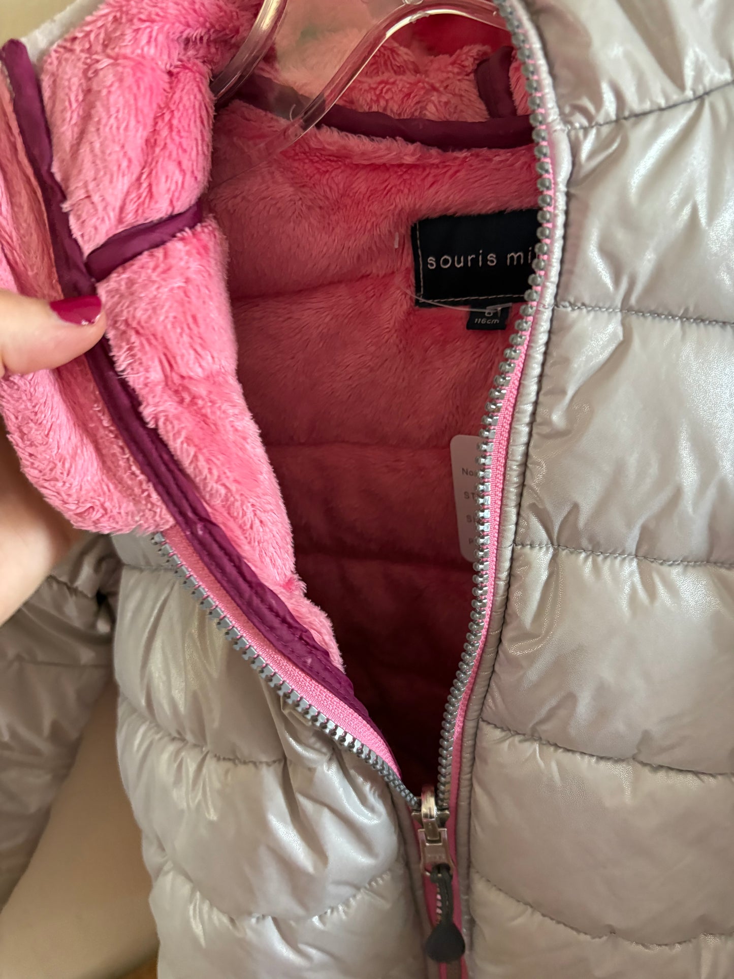 Manteau mi-saison doux 6ans