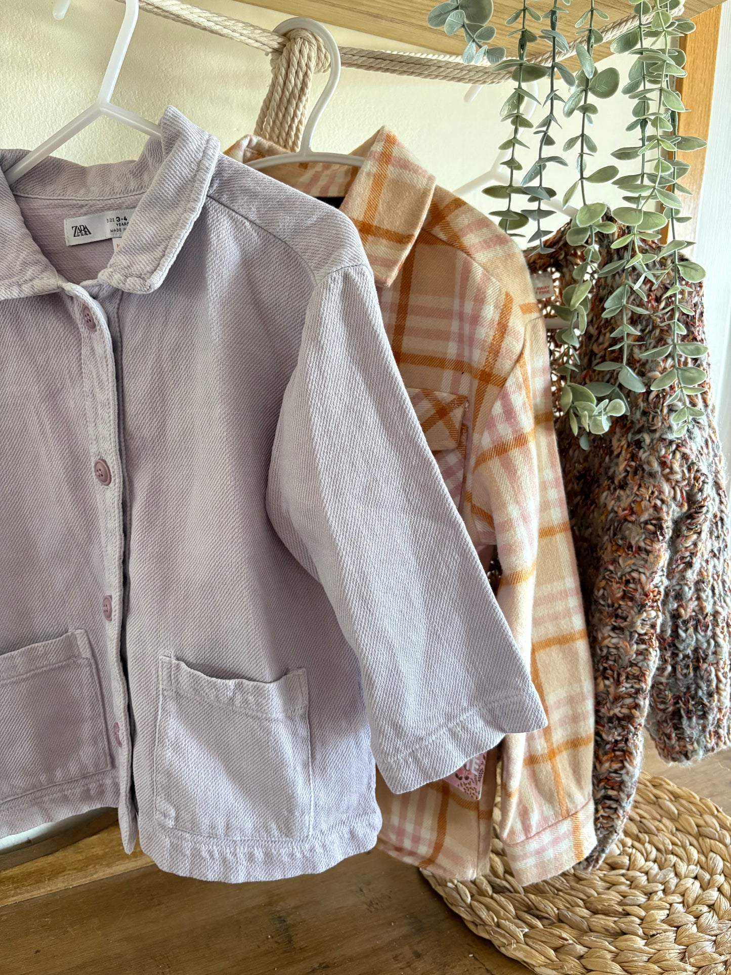 Veste 3-4ans lilas