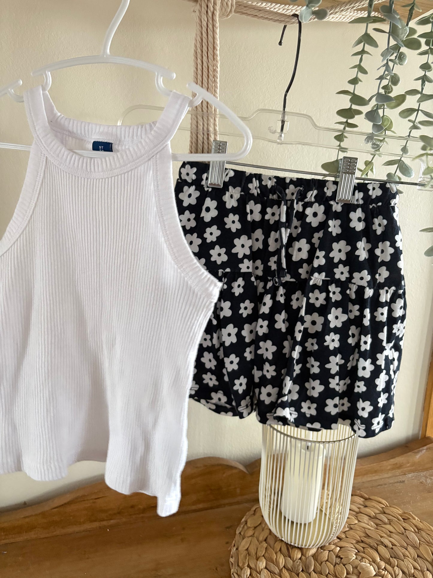 Ensemble jupe short 4-5ans