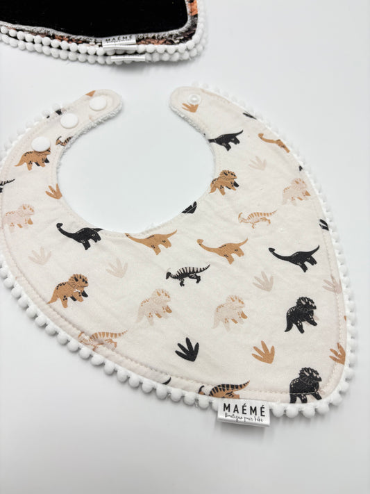 Bavoirs Maémé Dino*NEUF
