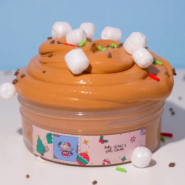 Slime de Noël - Hot cocoa - Sonria slime