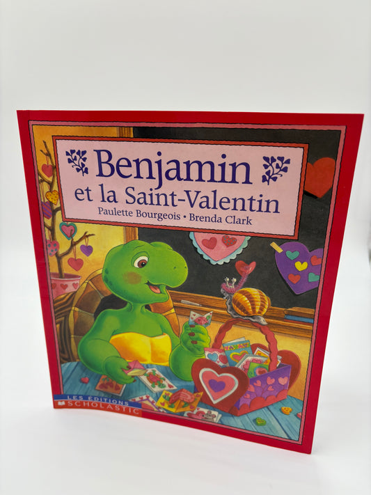 Livre Benjamin et la St-Valentin