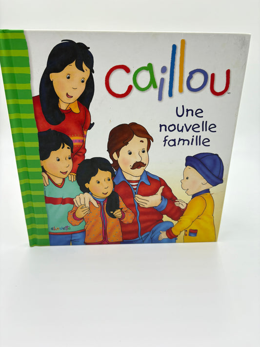 Livre Caillou - Famille