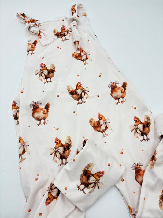 Salopette évolutive Poules 18-3ans * NEUF