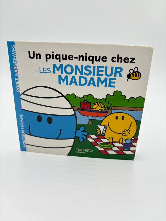 Livre Un pique-nique chez Monsieur Madame