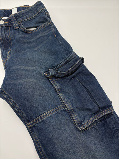 Jeans cargo 13-14ans