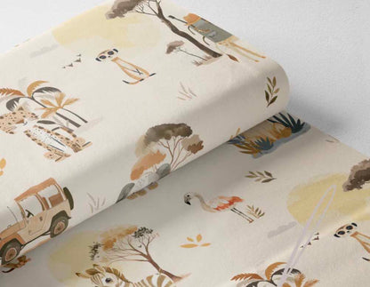 Couverture Minky - Safari