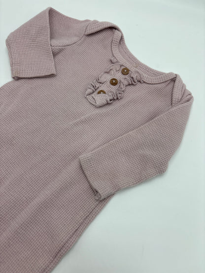 Onepiece 0-3m rose mauve
