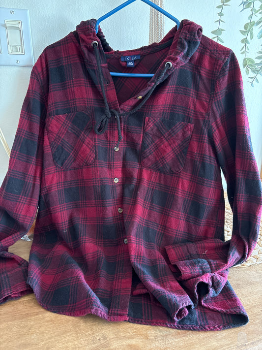 Chemise large environ 14ans