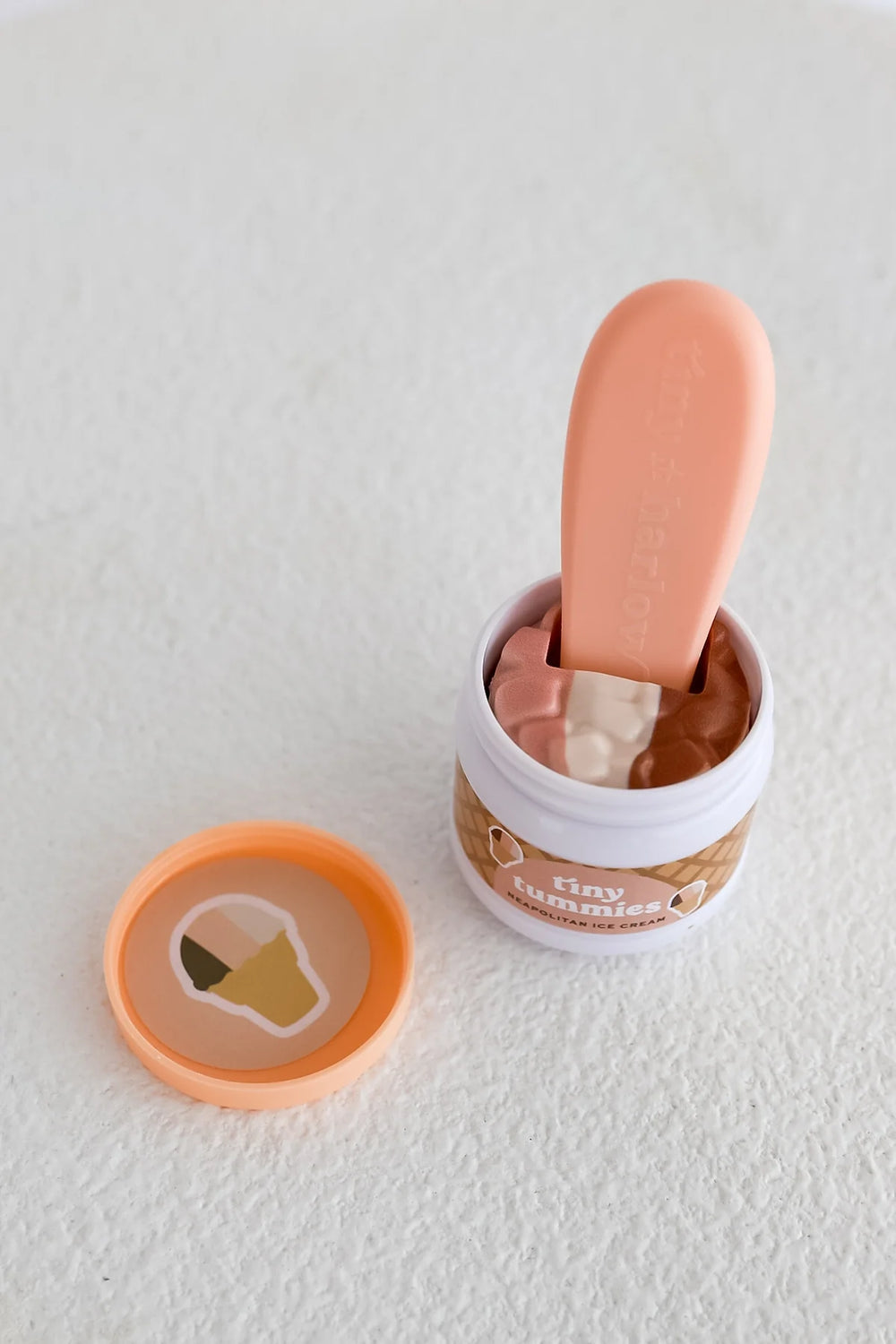 Purée crème glacée napolitaine - Tiny Harlow