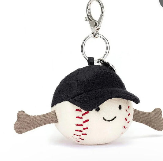 Peluche porte cle baseball Jellycat