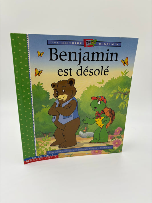 Livre Benjamin est désolé