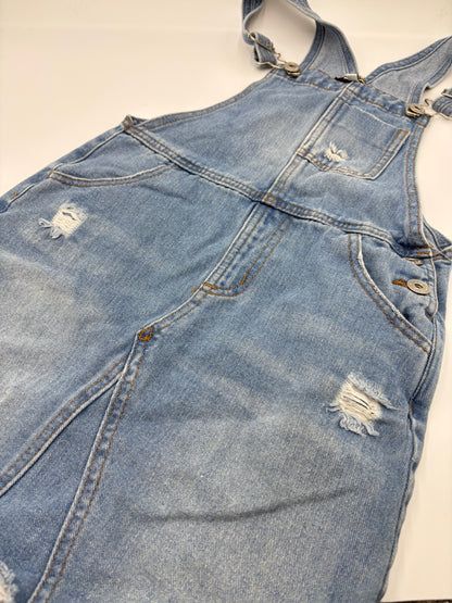 Salopette jeans jupe 8ans