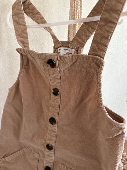 Salopette corduroy 8ans