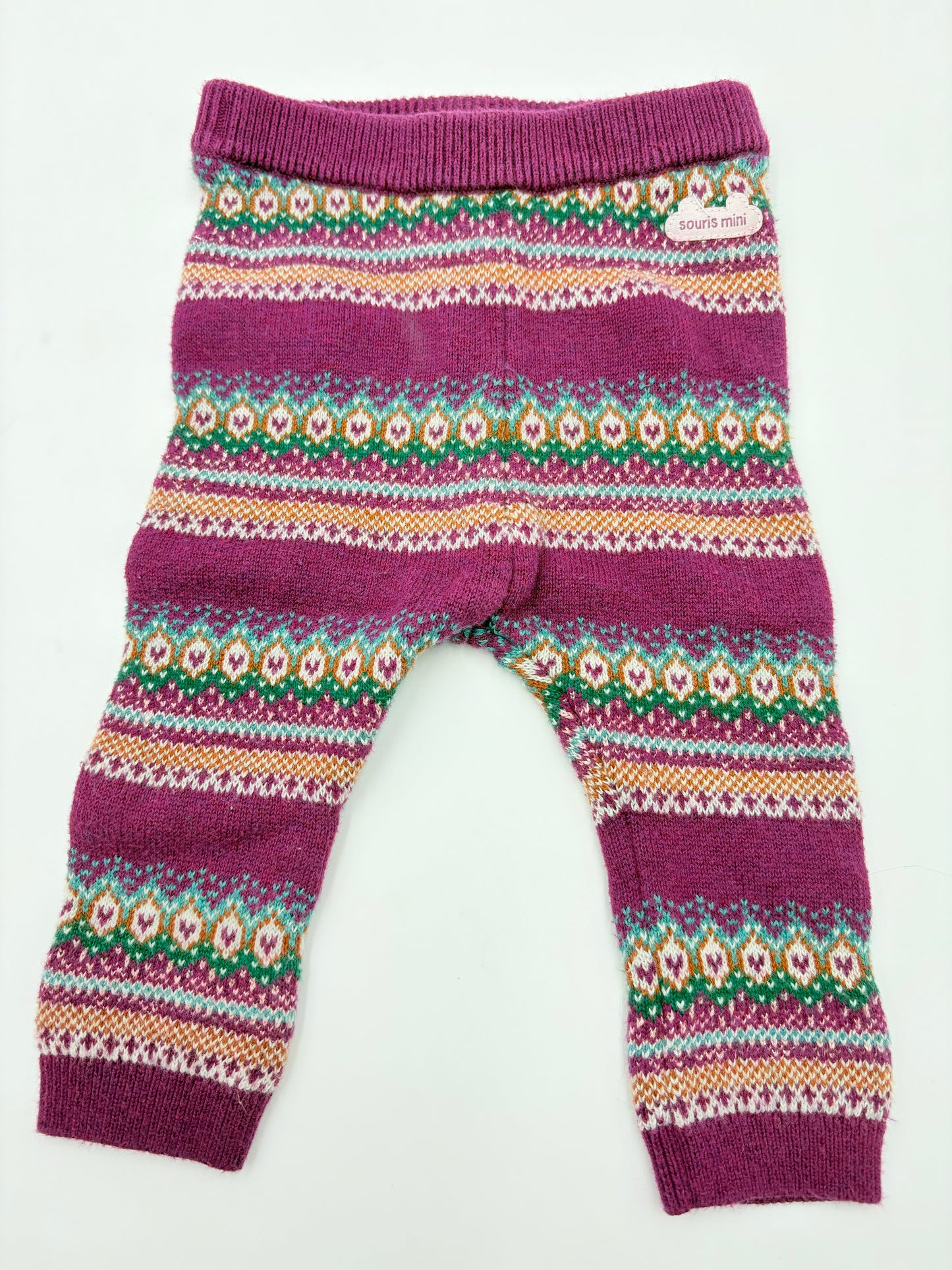 Legging laine 3-6m